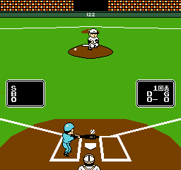 Famicom Yakyuu Ban (Japan) In game screenshot